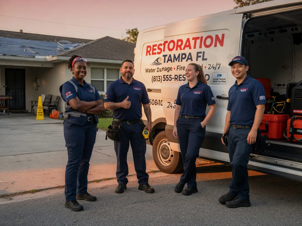 Water Damage Restoration company in Garciasville, TX